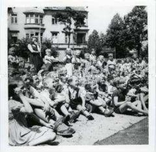 Publikum des Puppentheaters Quandt in Pankow