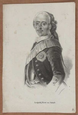 Bildnis des Leopold I., Fürst von Anhalt-Dessau