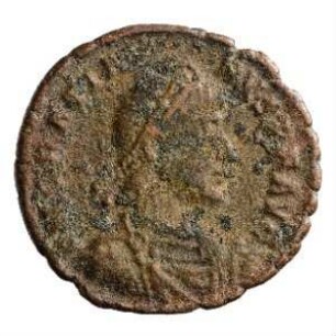 Münze, Aes 3, 17. November 375 bis 9. August 378 n. Chr.