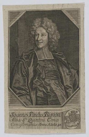 Bildnis des Joannes Paulus Bignon