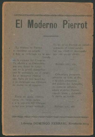 El moderno Pierrot