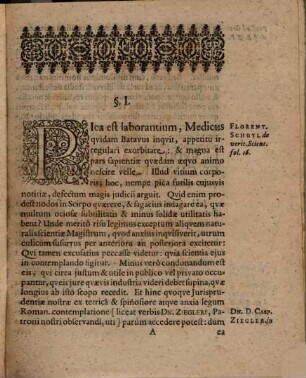 Dissertatio Juridica, De Reditibus Annuis Vitalibus, & Praebendis Canonicorum