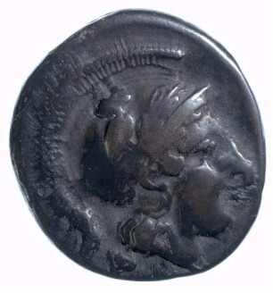Münze, Didrachme, 1 Hälfte 4. Jahrhundert v. Chr.