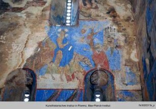 Die Ausmalung der Sankt Nikolauskirche : Die Ausmalung des nördlichen Querhauses : Der Einzug in Jerusalem