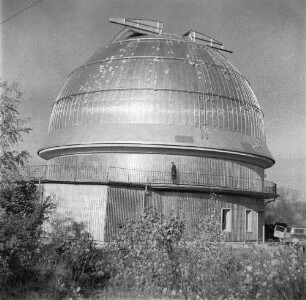Tautenburg. Karl-Schwarzschild-Observatorium (1960). Kuppelgebäude, Südostseite