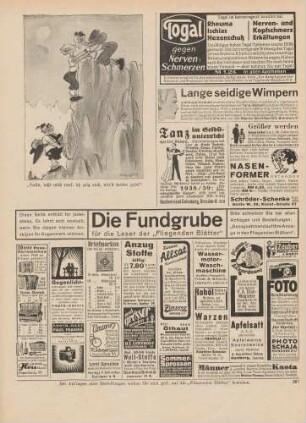 "Hallo, laßt mich rauf, ich zeig euch, wie's weiter geht!"