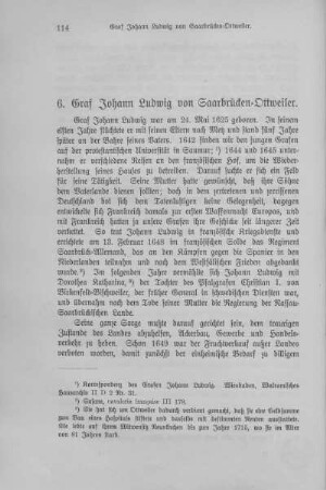 6. Graf Johann Ludwig von Saarbrücken-Ottweiler.