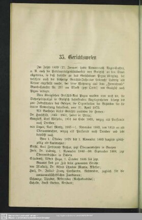 35. Gerichtswesen