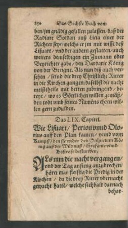 Das LIX. Capitel.