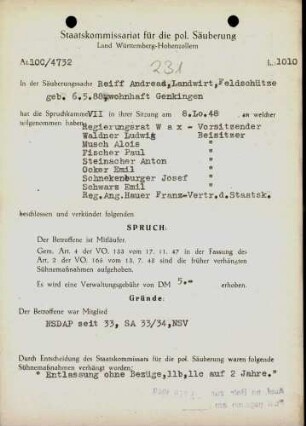 Reiff, Andreas