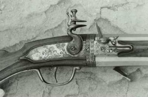 Steinschloßgewehr (doppelläufiger Werder)