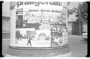 Kleinbildnegativ: Plakat, 1963