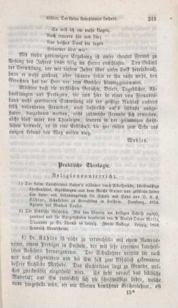 215-221 Praktische Theologie