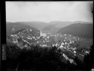 Veringenstadt Ortsansicht aus westlicher Richtung