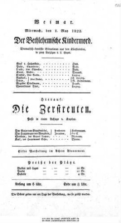 Die Zerstreuten