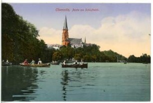 Chemnitz. Schlossteich