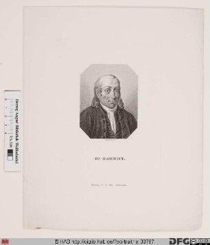 Bildnis Carl Friedrich Bahrdt