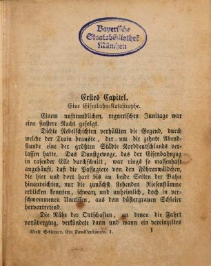 Ein Familiendämon : socialer Roman, 1