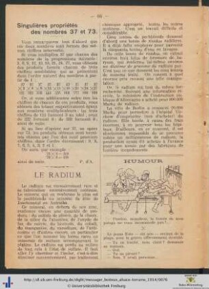 Le Radium.