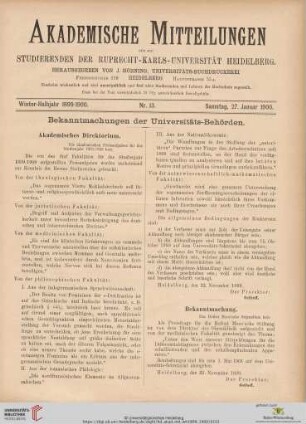 Nr. 13 (27. Januar 1900)