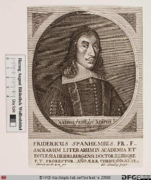 Bildnis Friedrich Spanheim d. J.