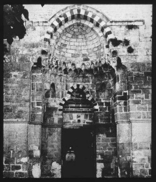 Bab el-kattantin am haram [Jerusalem]