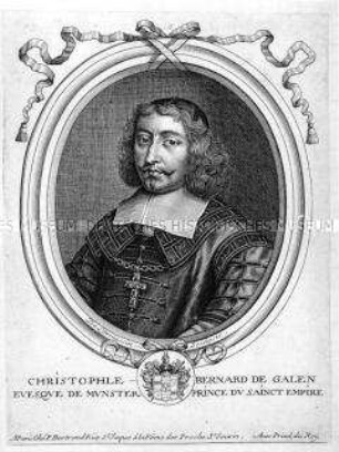 Porträt des Bischofs von Münster - Christoph Bernhard von Galen