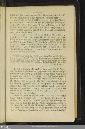 9. Julius Hermann Claußnitzer