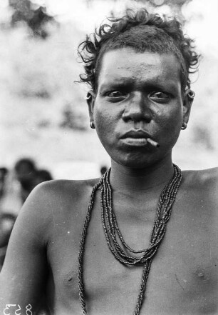 Mann der Sora (Deutsche Indien-Expedition 1926/1929 - 2. Odisha)