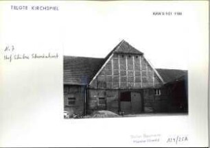 Hof Schulze Schwienhorst No 7, Telgte Kirchspiel