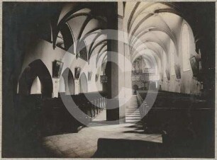 Langhaus der katholischen Kirche Habelschwerdt