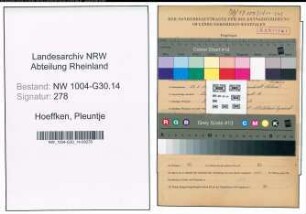 Entnazifizierung Pleuntje Hoeffken , geb. 24.05.1914 ()