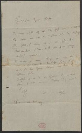 Brief an B. Schott's Söhne : 20.04.1839