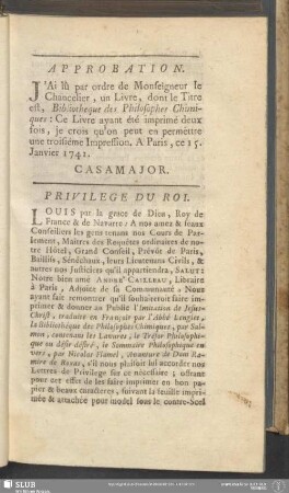Privilege Du Roi