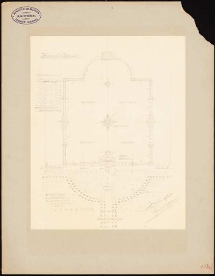 Cimitero Monumentale Vantiniano, Brescia: Grundriss 1:1250
