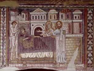 Silvesterlegende — Die Apostel Petrus und Paulus erscheinen Konstantin im Traum