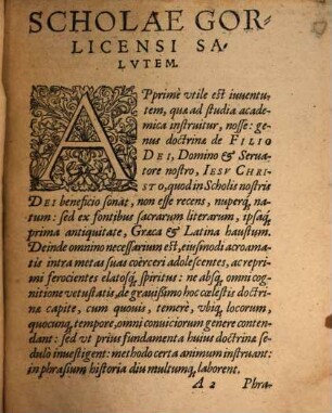 Doctrina et certamina synodi Ephesinae : Recitata in Schola Gorlicensi