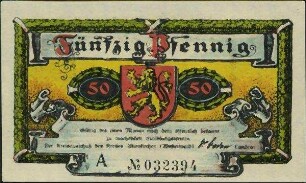 Geldschein / Notgeld