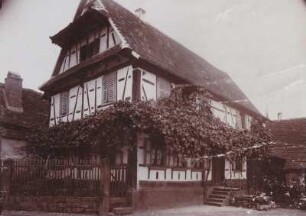Bauernhaus um 1750. Fachwerk