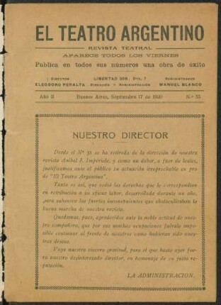 Nuestro director