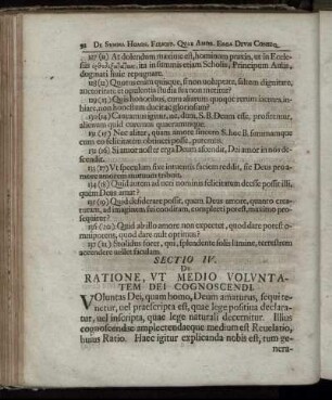 Sectio IV. De Ratione... - Sectio VI. De Virtute Morali.