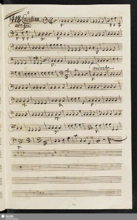 1418. Cavatina: Dove sei perché t'ascondi / Sarti, G.