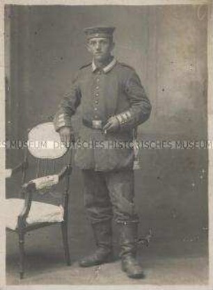 Karl Kirmes als Soldat