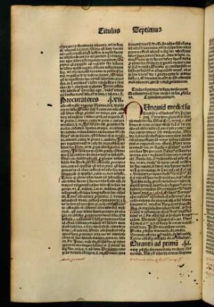 89v-94r, Titulus VII. de statu medicorum.
