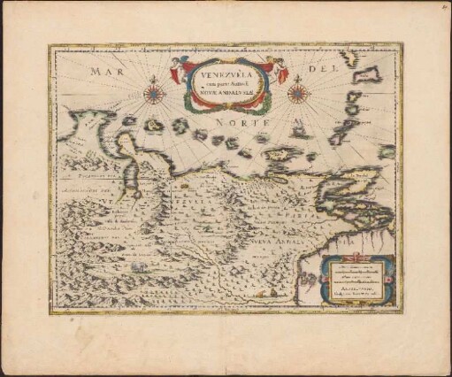 Venezvela, cum parte Australi Novæ Andalusiæ