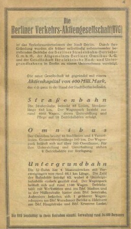 Berliner Verkehrs-Aktiengesellschaft (BVG)