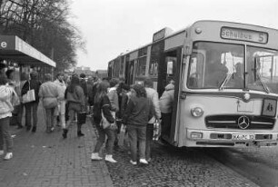 Schülerbeförderung durch die Verkehrsbetriebe Karlsruhe
