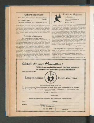 Neue Mitglieder des Langenhorner Bürgervereins
