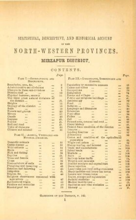Statistical, descriptive, and historal account of the North-Western provinces. Mirzapur District