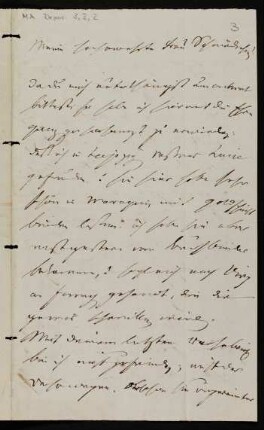 Brief an Rebecka Lejeune Dirichlet (?) : 02.06.1820